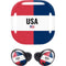American Flag Color Block Galaxy Buds Pro Skin